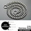 Durable Silver Dog Chain Collar Stainless Steel Choke Cuban Link Necklace Pet Training Collar for Small Medium Large Dogs Pitbul