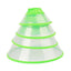 Pet Recovery Dog Cones Cat Cones After Surgery Adjustable Breathable Dog Cone Collar Soft Plastic Puppy Elizabethan E-Collar