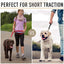 Genuine Leather Short Dog Leash 30cm Short Dog Traffic Lead Leash for Large Medium Dogs Pet Training Walking Leash for Big Dogs