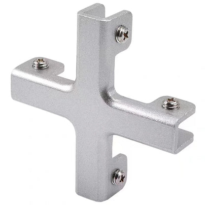 Glass Clamp Combination Fixing Clip for Showcase Fish Tank Cabinet Garden Fence Ceramic Tile Splicing DIY Panel Reinforced Clip