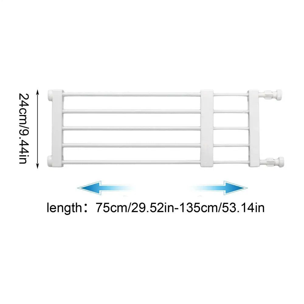 Pet Fence Portable Retractable Pet Dog Gate Easy Installation Cat And Dog Fence Indoor Fence for doorways Stairs Hallways