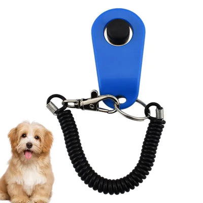 Dog Training Clicker Puppy Clicker with Wrist Strap Lightweight and Durable Pet Training Clicker for Dog Training Tool Clicker