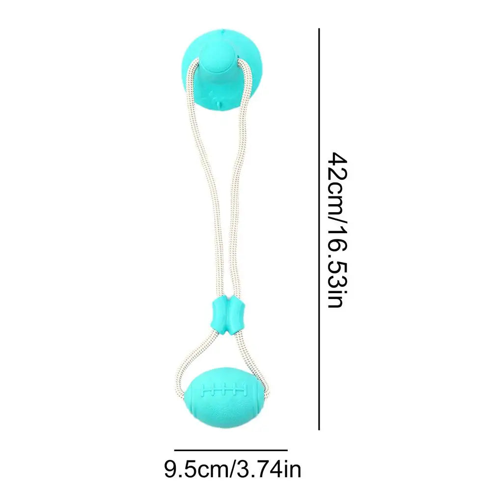 Dogs Suction Tug Toy Pet Tug Toys Puppy Chewing Teething Chew Toy Pet Training Anti Biting Rope Toys Dog Boredom Games