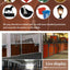 Beautiful Bamboo Horse Box Powder Coated Classic Equine Stall for Farms and Horse