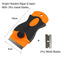 Multifunctional Aquarium Algae Remover Scraper Blade Metal Blades algae removal Fish Tank Aquatic Water Plant  Cleaning Tools