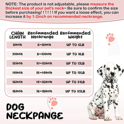 Dog Chain Collar Pink Diamond Cuban Link Necklace Metal Cat Chain Pet Crystal Collar Jewelry Accessories for  Dogs Cats