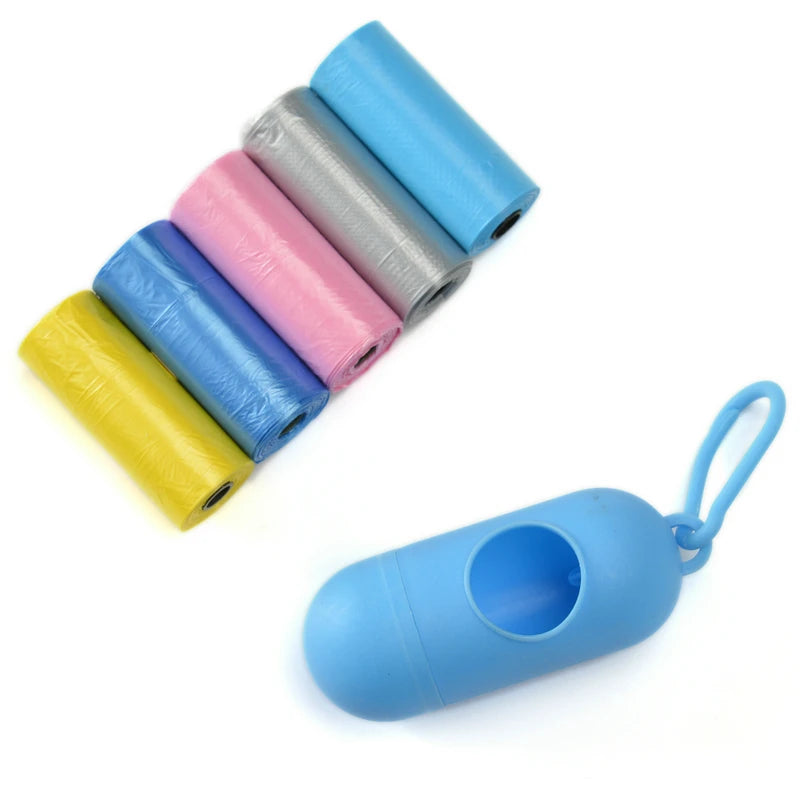Random Pet Dog Garbage Bags Safe Non-toxic Mascotas Waste Poop Bag Cat Products Dispensador Bolsas Perro Pets Clean Accessories