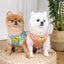 Yellow Duck Pet Dogs Summer Vest Spring Designer York Dog Clothing Sleeveless Overalls Cute Cartoon Breathable Clothes for Cats