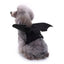 Cool Wings Black Bat Creative Pet Dog Clothes Halloween Transformation Costume Suitable For Festivals And Parties Dog Dress Up