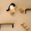 Cats Tree Climbing Shelves Cat Perch Wall-Mounted Wooden Platform For Cats & Kitten Big Steps Scratching Post For Grinding Claws