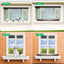 Gardening Bird Repellent Mat Fence Wall Spikes Bird Spikes Burglar Anti Cat Climb Anti-Bird Deterrent Spikes Straps Yard Supply