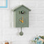20x25cm Cuckoo Quartz Wall Clock Modern Bird Home Living Room Hanging Watch Horologe Clocks Timer Office Home Decoration Gifts