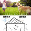 Outdoor Solid Wood Labrador Kennel Waterproof Small Medium Large Dog Cage Golden Retriever Teddy Kennel
