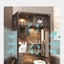 Retro Solid Wood Cat Cage for Living Room Cat House Two-layer One-piece Movable Light Luxury Creative  Cage for Cats