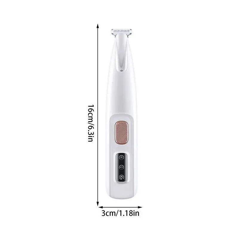 Dog Paw Trimmer Paw Pad Trimmer Paw Trimmer Rechargeable Cordless Nail Grinder Shaver For Cats And Other Pets