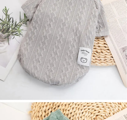 Winter Dog Sweaters For Small Dogs Sweater For Cat Chihuahua Clothing Bulldog French Sweater Pet Puppy Clothing York Cat Jumper