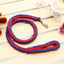 130cm Pet Dog Leash Double Row Adjustable Pet Collar Nylon Leash Double Colors Canvas For Medium Large Dogs Accessoires Hot-Sale