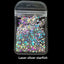 Cross-border Supply 10G BaG Laser Sequins Laser Four-pointed Star Butterfly Star DIY Crystal Glue Material