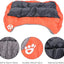 Large Pet Cat and Dog Bed Warm Comfortable Dog House Soft PP Cotton Nest Dog Basket Mat Universal Waterproof Cat Bed
