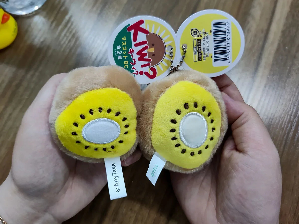 Yell world Original capsule toys kawaii cute kiwi? Mascot BC kiwifruit bird stuffed toy Plush Doll pendant keychain
