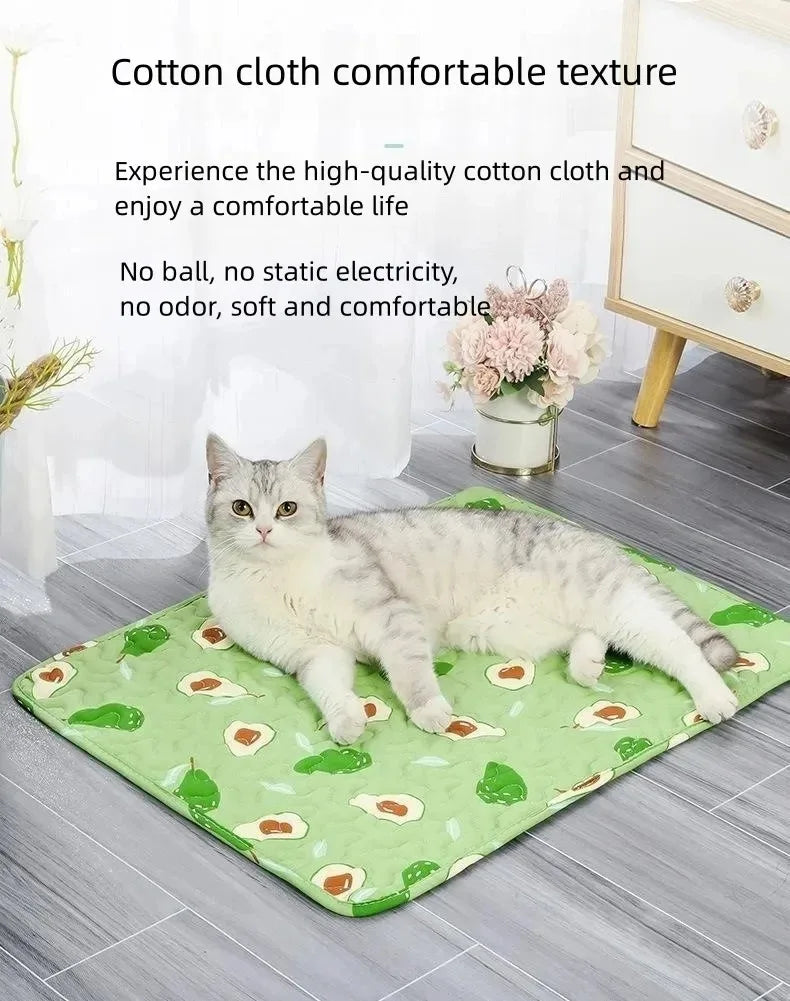 Cats Cooling Beds Accessories Things Cushions Pet Supplies Bed Kitten House Accessory Houses and Habitats Puppy Goods