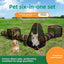 Amazon new outdoor cat with road outdoor dog tent dog game channel pet cage dog cage cat cage pet pass