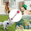 Chew Toys For Dogs Soft Chew Toys Slow Feeder Bite-Resistant Pet Toys Dog Teeth Cleaning Ball With Suction Cup For Living Rooms