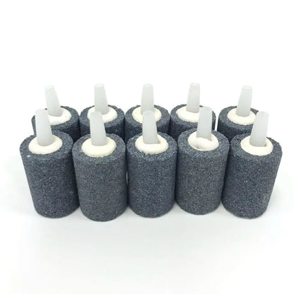 10mmx15mm Mini Aquarium Fish Tank Air Stone Oxygen Aerator Increasing Air Bubble Pond Pump Hydroponic Oxygen Fishing Accessories