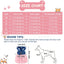 Princess Dog Dress for Small Dogs, Chihuahua Yorkie Layer Stripe Mesh Tutu Skirt Puppy Summer Clothes Pet Bowknot Dresses