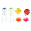 UXCELL Luminous Mushroom Plants Glowing Coral Plastic Artificial Aquarium Fluorescence Deco Ornament Fish Tank Accessories