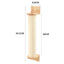 High-Quality Wall-Mounted Cat Scratching Furniture  With Cat Climbing Perches Hammock Wall Steps For Sleeping And Playing