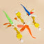 Cat Toy Cat Teaser Stick Three Color Dragonfly Hanging With Adjustable And Adjustable Self Cat Teaser Toy Swing Cat Teaser Stick