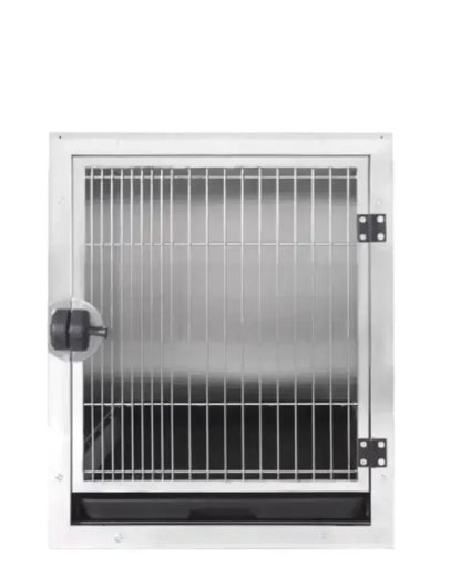 Stainless Steel Pet Cages for Dogs, Cats and Other Animals in Veterinary Hospitals and Clinics Three Sizes To Choose From