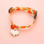 Lightweight Halloween Dog Collars Durable Skull Bat Pendant Cosplay Neck Accessories for Cats Personalized Decorate Pet Necklace