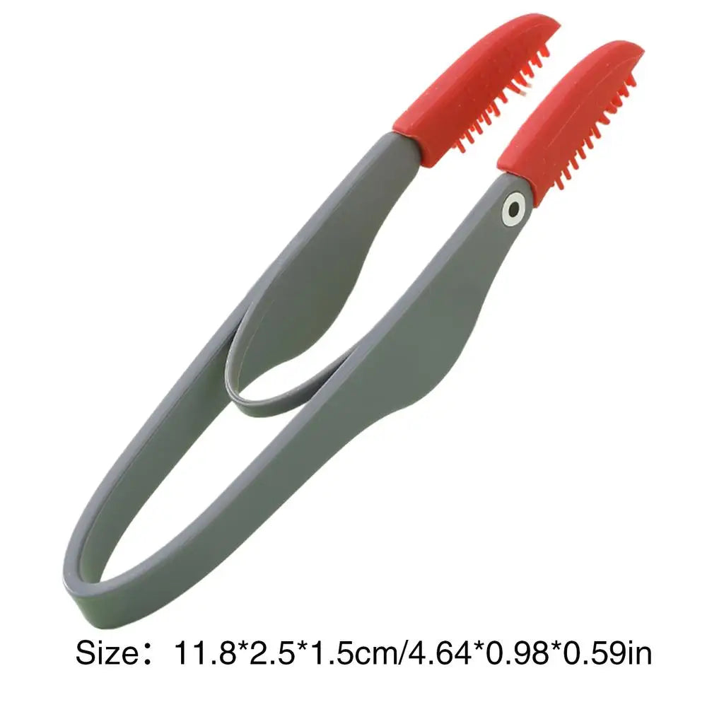 Dog Eye Comb Silicone Brush Head Pet Comb For Tear Stains With Anti-Slip Handle Durable Dog Eye Booger Remover Soft for Pets