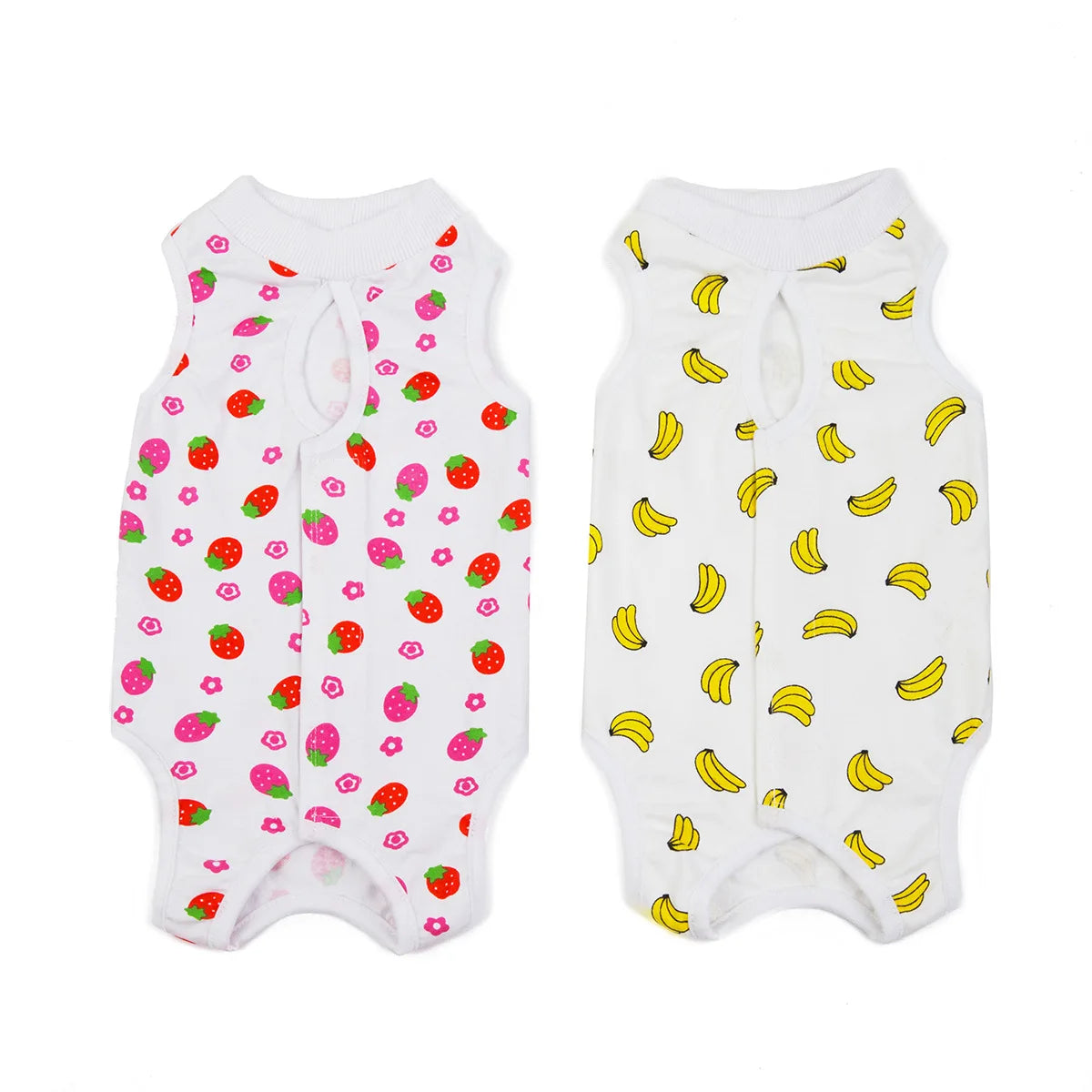 Cat Weaning Sterilization Suit Small Dog Cats Jumpsuit Anti-lick Recovery Clothing After Surgery Cute Print Pet Care Clothes