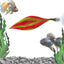 Fake Silicone Betta Fish Leaf Hammock, Pad with Suction Cup, Fish Resting Spot, Bed for Tank