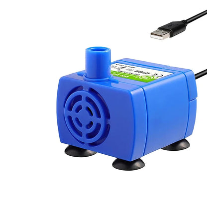 USB Replace Water Pump for Pet Cat Dog Water Fountain Pump Cat Water Dispenser Dog Water Dispenser Fish Tank Submersible Pump