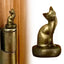 3PCS Hinge Heads Cat Magnetic Resin Cat Gargoyle Door Hinge Pin Heads Little Kittens Figurines Door Cat Hinge Head