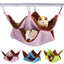 Sugar Hammock Double-layer Design Winter Warm Small Pet Hanging Sleeping Bag Honeybird Comfort Cotton Hand-woven Resting
