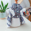 Floral Summer Clothes for Small Dogs Short Sleeve Lace Pink Sphinx Cat Dresses Princess Party Wear Breathable Pet Clothing