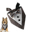 Bandana for Dogs Fashionable Small Dog Bandana Triangle Dog Scarf Pet Triangle Scarf Breathable Dog Handkerchiefs for Parties