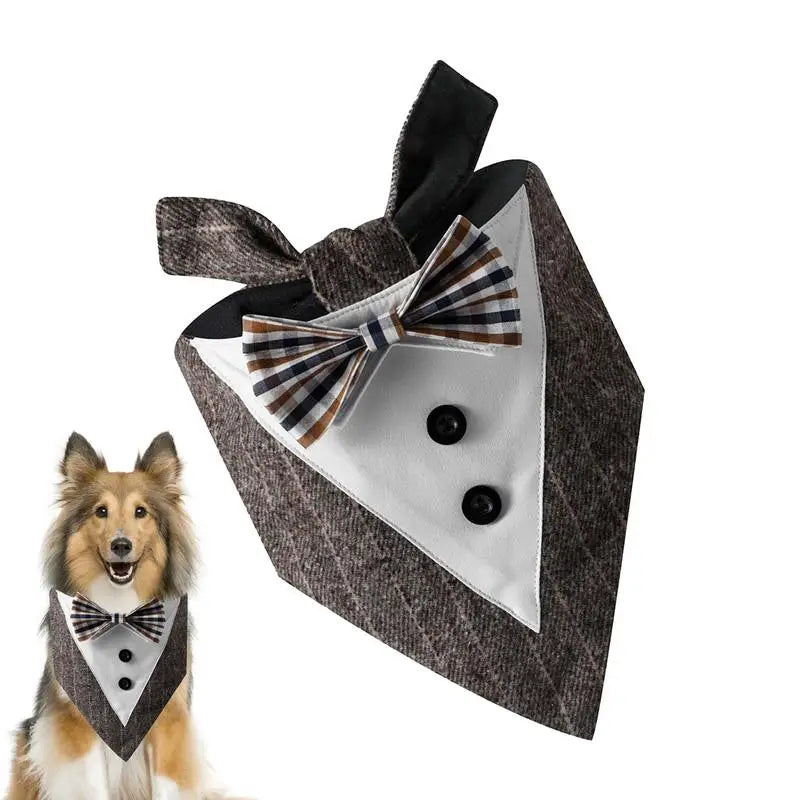 Bandana for Dogs Fashionable Small Dog Bandana Triangle Dog Scarf Pet Triangle Scarf Breathable Dog Handkerchiefs for Parties