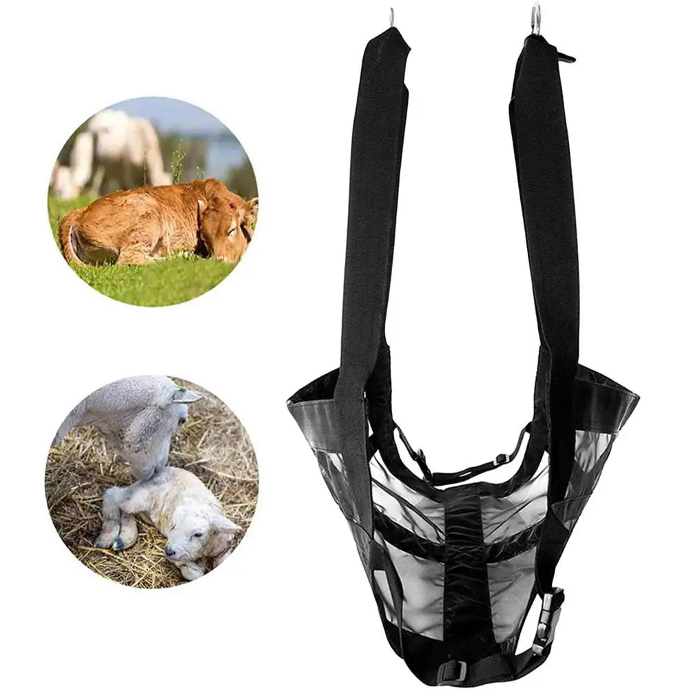 Calf Sling For Weighing Calf Sling For Weighing Little Animals Adjustable Livestock Harness Sling For Lambs Goats Baby Alpacas