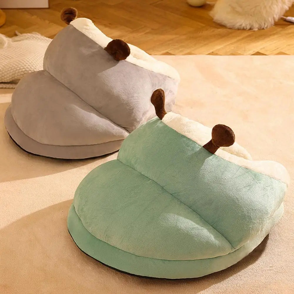 Cat Sleeping Bag Thickened Pet Sleeping Bag Winter Kitten House Multipurpos Warm Cave Nest Soft Indoor Cat Puppy House Cages