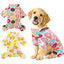 Pet Clothing Warm Cotton Dog Pajama Yellow Duck Soft Material Stretchable Dog Pajamas Onesie Pet Pjs Dogs Apparel for Small Dogs