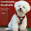 New breathable pet chest harness vest style reflective dog leash pet leash