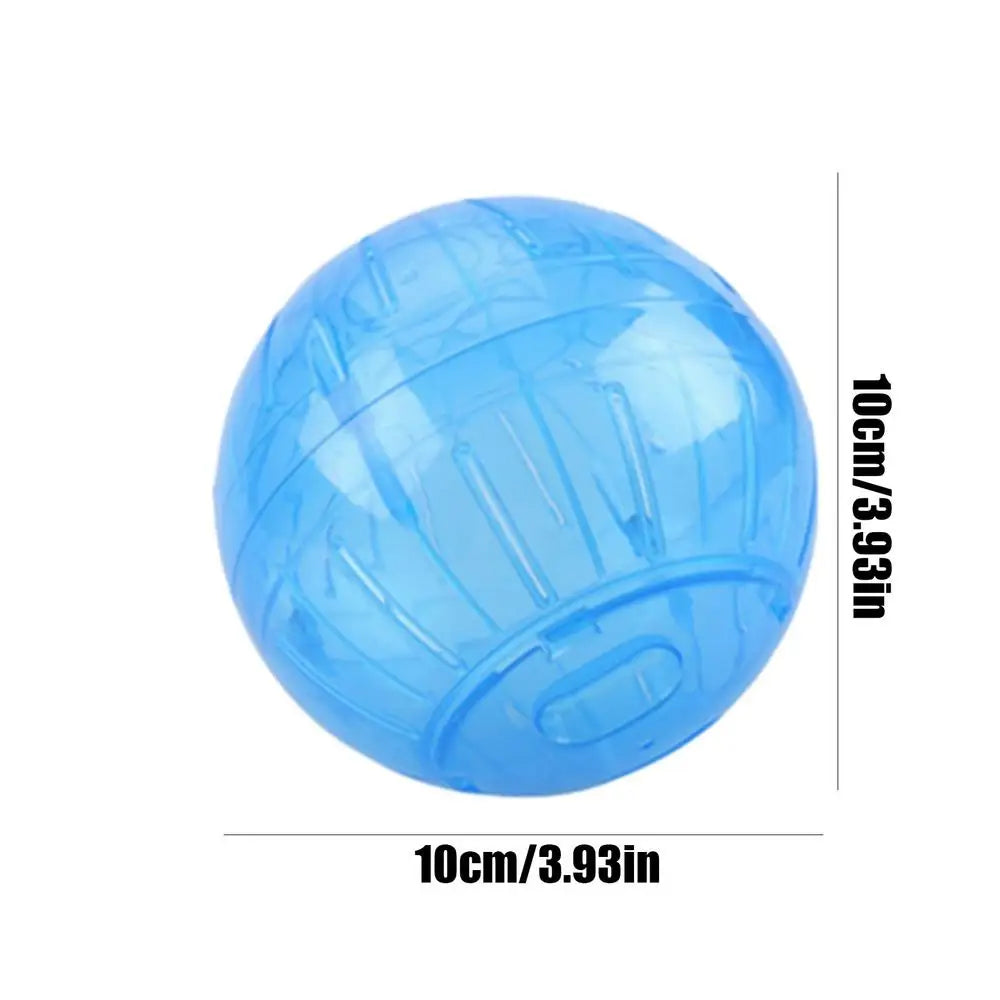 Hamster Exercise Balls With Traction Rope Transparent Hamster Running Ball Wheel Safe Hamster Exercise Balls Pet Supplies