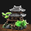 Resin Aquarium Rockery Mountain Decoration Artificial View Rock Cave Stone Tree Fish Tank Ornament Pet Supplies Home Decor New