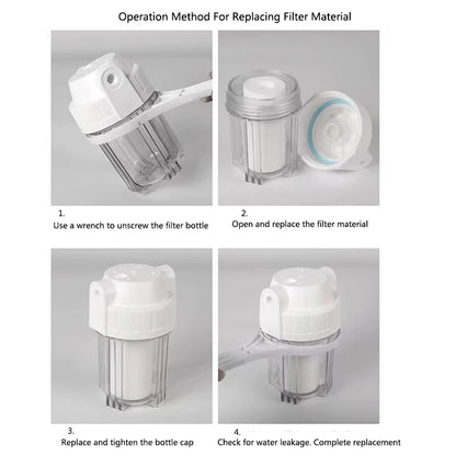 External Aquarium Canister Filter Quiet Sponge Filter Bucket No Pump Suitable for Small Fish Tanks Wall Mounted filter bucket